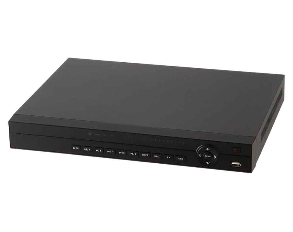IPN-4204P4-HH-2T<br>4ch 1U 4PoE 4K&H.265 ネットワークビデオレコーダー<br>（2TB×1内蔵）