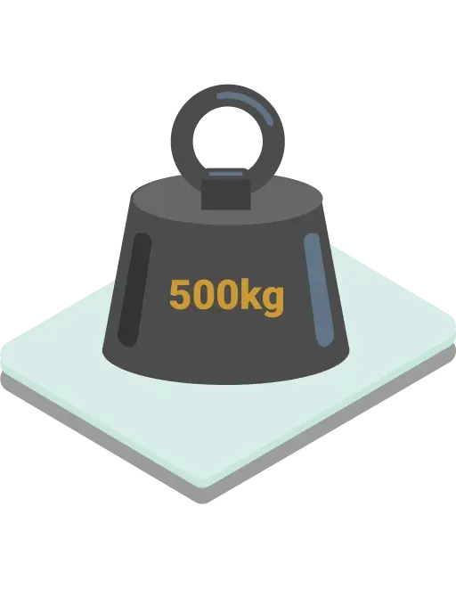 500キロマットイメージ