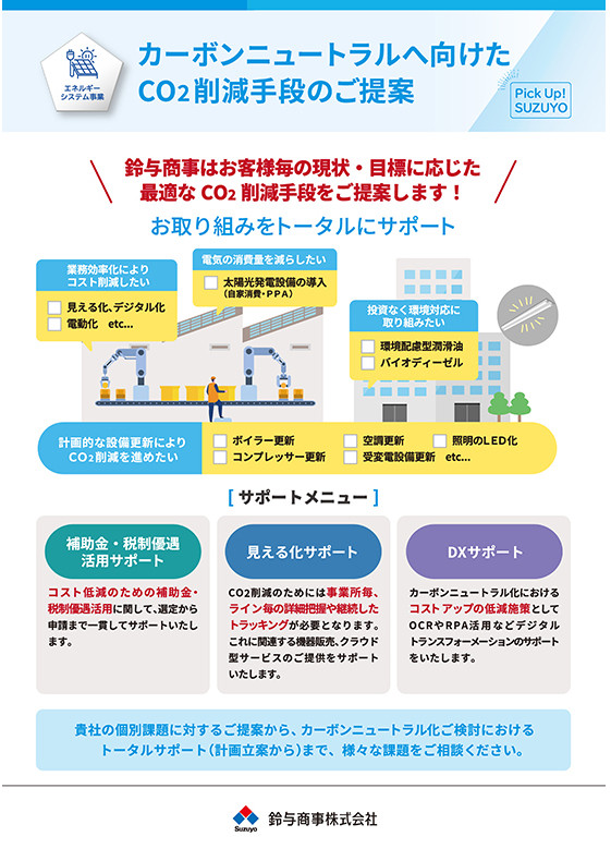 vol.35_カーボンニュートラルへ向けたCO2削減手段のご案内　22/04