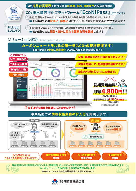 vol.47_CO2排出量可視化プラットフォーム『EcoNiPass』　23/02